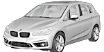 BMW F45 P201B Fault Code